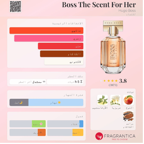بوس ذا سنت فور هير – Boss The Scent For Her (نسائي)