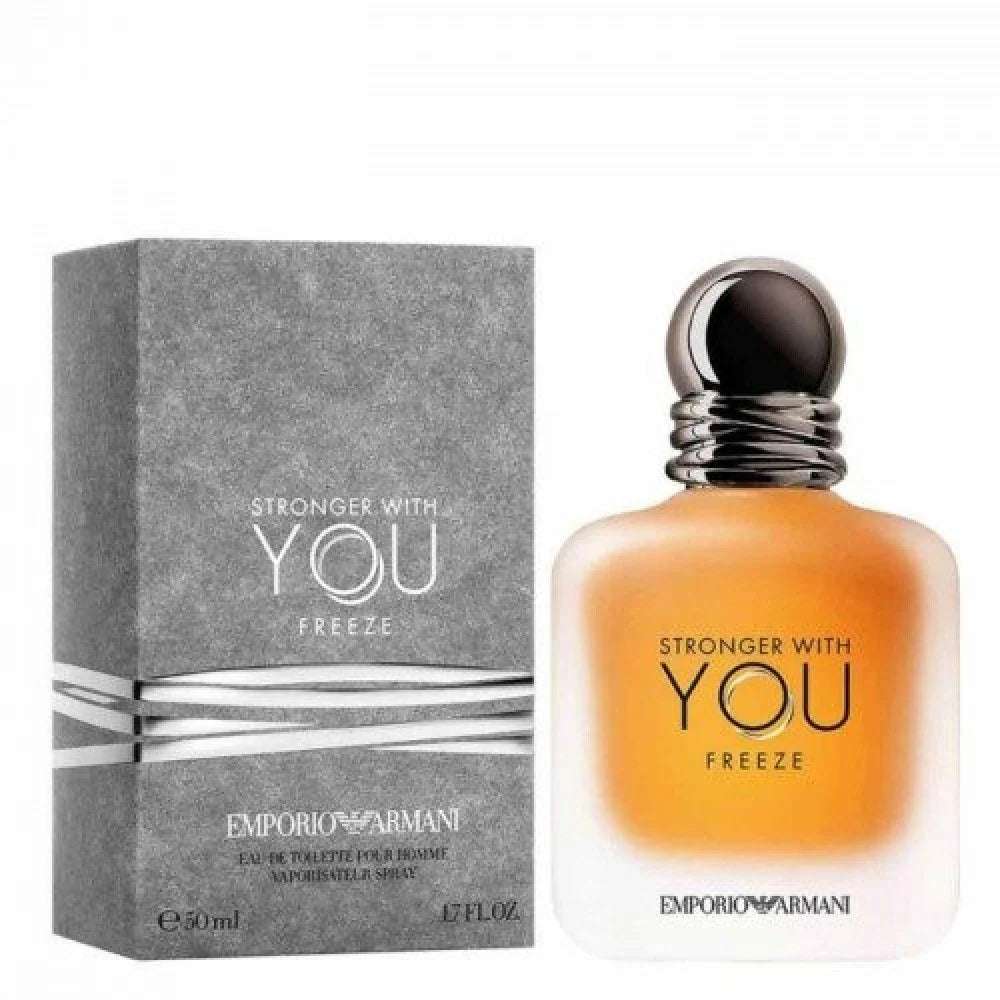 Emporio Armani Stronger With You Freeze for men –  إمبوريو أرماني سترونجر ويذ يو فريز للرجال
